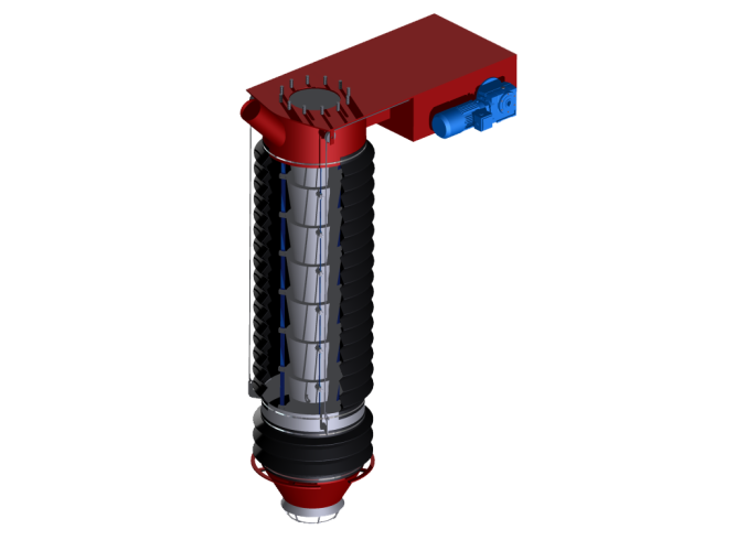 Loading spout for tank truck