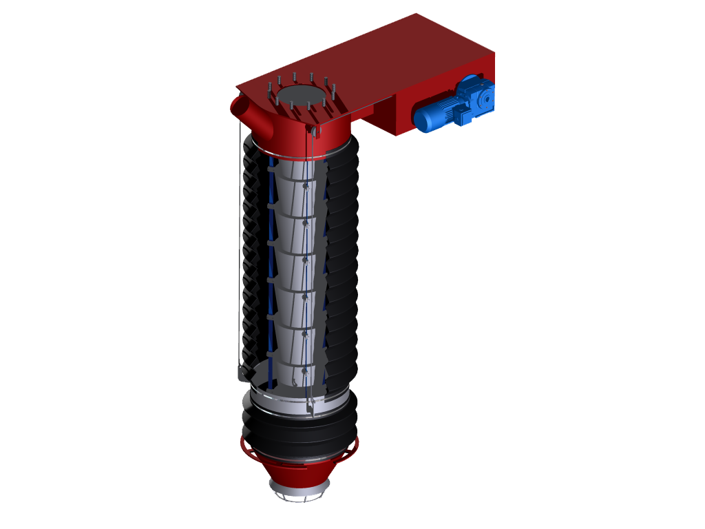 Loading spout for tank truck