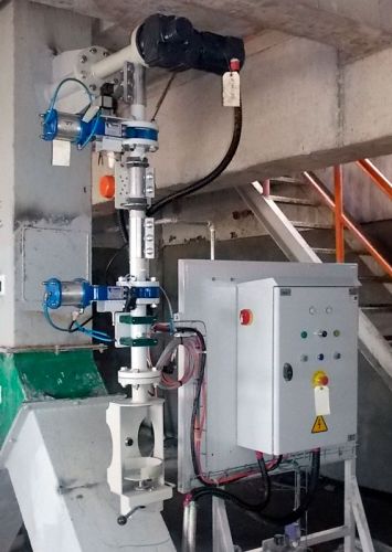 Système pour échantillon spot dans une chute ESC
